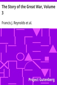 The Story of the Great War, Volume 3: History of the European War from Official Sources — Anonymous cover