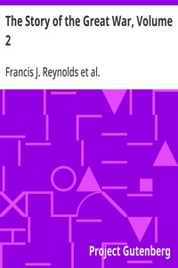 The Story of the Great War, Volume 2: History of the European War from Official Sources — Anonymous cover