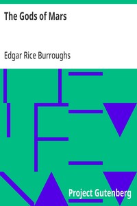 The Gods of Mars — Edgar Rice Burroughs cover