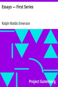 Essays — First Series cover