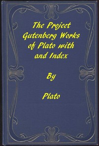 The Project Gutenberg Works of Plato: An Index — Plato cover