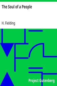 The Soul of a People — H. (Harold) Fielding cover