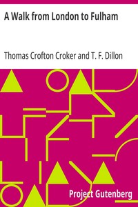 A Walk from London to Fulham cover