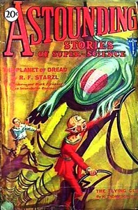 Astounding Stories of Super-Science, August 1930 — Various cover