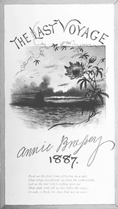 The Last Voyage: To India and Australia, in the 'Sunbeam' — Annie Brassey cover