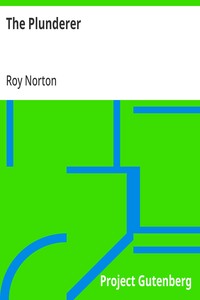The Plunderer — Roy Norton cover