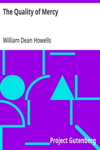 The Quality of Mercy — William Dean Howells cover