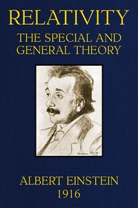 Relativity: The Special and General Theory — Albert Einstein cover