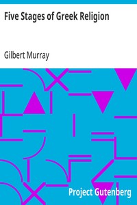 Five Stages of Greek Religion — Gilbert Murray cover