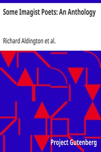 Some Imagist Poets: An Anthology — D. H. (David Herbert) Lawrence cover