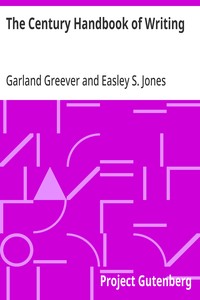 The Century Handbook of Writing — Garland Greever cover