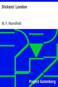 Dickens' London — M. F. (Milburg Francisco) Mansfield cover