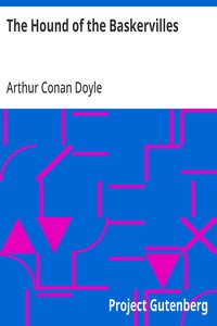 The Hound of the Baskervilles — Arthur Conan Doyle cover