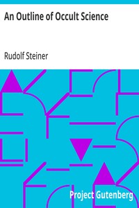 An Outline of Occult Science cover