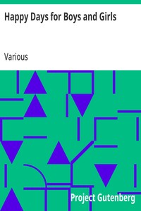 Happy Days for Boys and Girls — Various cover