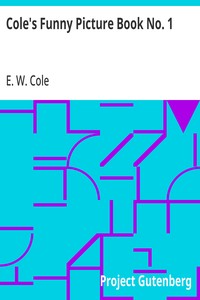 Cole's Funny Picture Book No. 1 cover