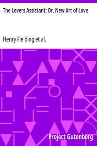 The Lovers Assistant; Or, New Art of Love — Henry Fielding cover