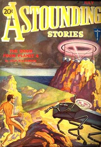 Astounding Stories, July, 1931 — Various cover