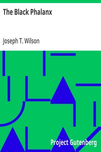 The Black Phalanx: African American soldiers in the War of Independence, the War of 1812, and the Civil War — Joseph T. (Joseph Thomas) Wilson cover