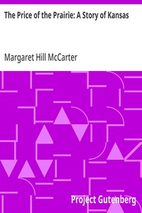 The Price of the Prairie: A Story of Kansas — Margaret Hill McCarter cover