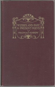 Wessex Poems and Other Verses — Thomas Hardy cover