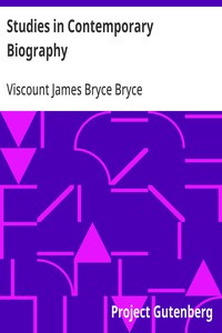 Studies in Contemporary Biography cover
