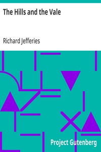 The Hills and the Vale — Richard Jefferies cover