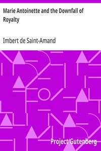 Marie Antoinette and the Downfall of Royalty cover