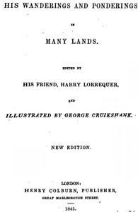 Arthur O'Leary: His Wanderings And Ponderings In Many Lands — Charles Lever cover