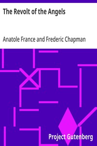 The Revolt of the Angels — Anatole France cover
