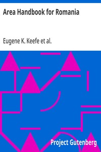 Area Handbook for Romania — Eugene K. Keefe cover