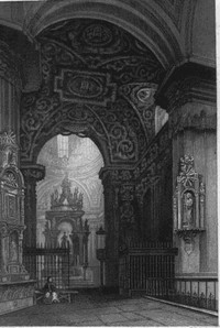 The Picturesque Antiquities of Spain: Described in a series of letters, with illustrations representing Moorish palaces, cathedrals, and other monuments of art, contained in the cities of Burgos, Valladolid, Toledo, and Seville. — Nathaniel Armstrong Wells cover