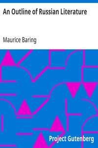An Outline of Russian Literature — Maurice Baring cover