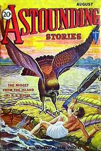 Astounding Stories,  August, 1931 — Various cover