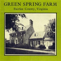 Green Spring Farm, Fairfax County, Virginia — Ross De Witt Netherton cover
