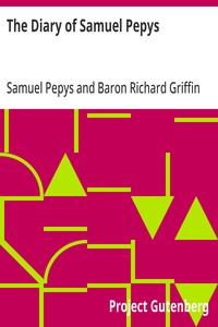 The Diary of Samuel Pepys — Samuel Pepys cover