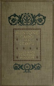 Mentone, Cairo, and Corfu — Constance Fenimore Woolson cover