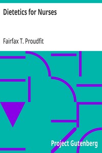 Dietetics for Nurses — Fairfax T. (Fairfax Throckmorton) Proudfit cover