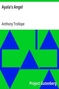 Ayala's Angel — Anthony Trollope cover