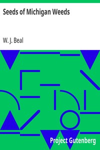 Seeds of Michigan Weeds — W. J. (William James) Beal cover
