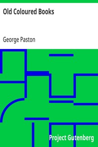 Old Coloured Books — George Paston cover