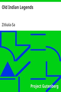 Old Indian Legends — Zitkala-Sa cover