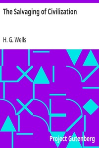 The Salvaging of Civilization — H. G. (Herbert George) Wells cover