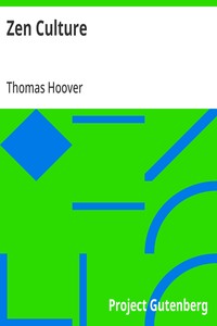 Zen Culture — Thomas Hoover cover