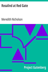 Rosalind at Red Gate — Meredith Nicholson cover
