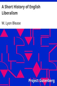 A Short History of English Liberalism cover