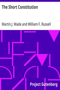 The Short Constitution cover