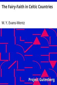 The Fairy-Faith in Celtic Countries — W. Y. (Walter Yeeling) Evans-Wentz cover