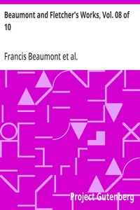 Beaumont and Fletcher's Works, Vol. 08 of 10 — John Fletcher cover