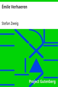 Émile Verhaeren — Stefan Zweig cover